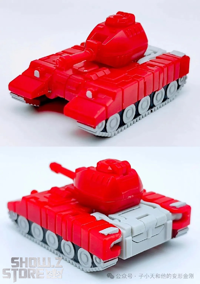Dr.Wu DW-E40 Red Tank Warpath & DW-E41 Star Shuttle Scourge Set of