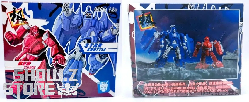 Dr.Wu DW-E40 Red Tank Warpath & DW-E41 Scourge Set | ShowZStore.com