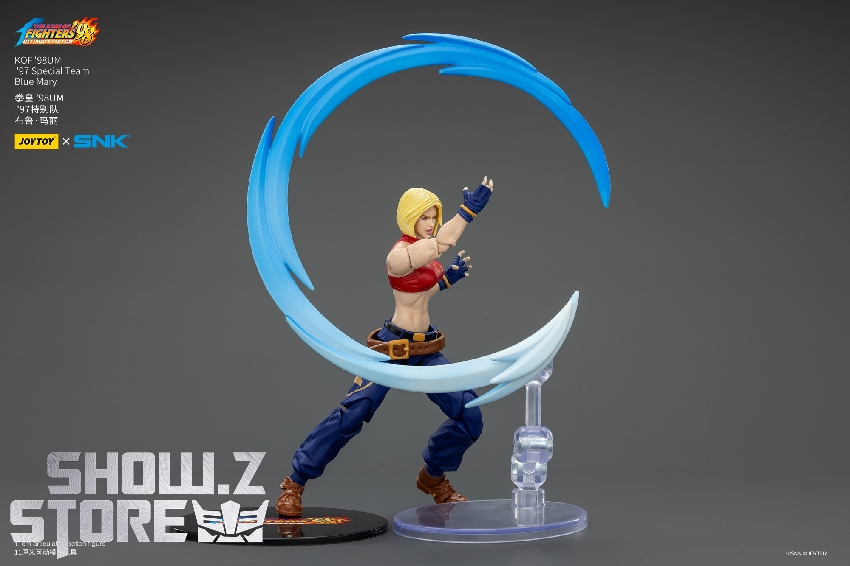 【信48】グループサウンズ タンバリン musical toy mariko JoyToy JT02625 1/18 SNK KOF 98UM 97 Special Team Blue Mary - Show