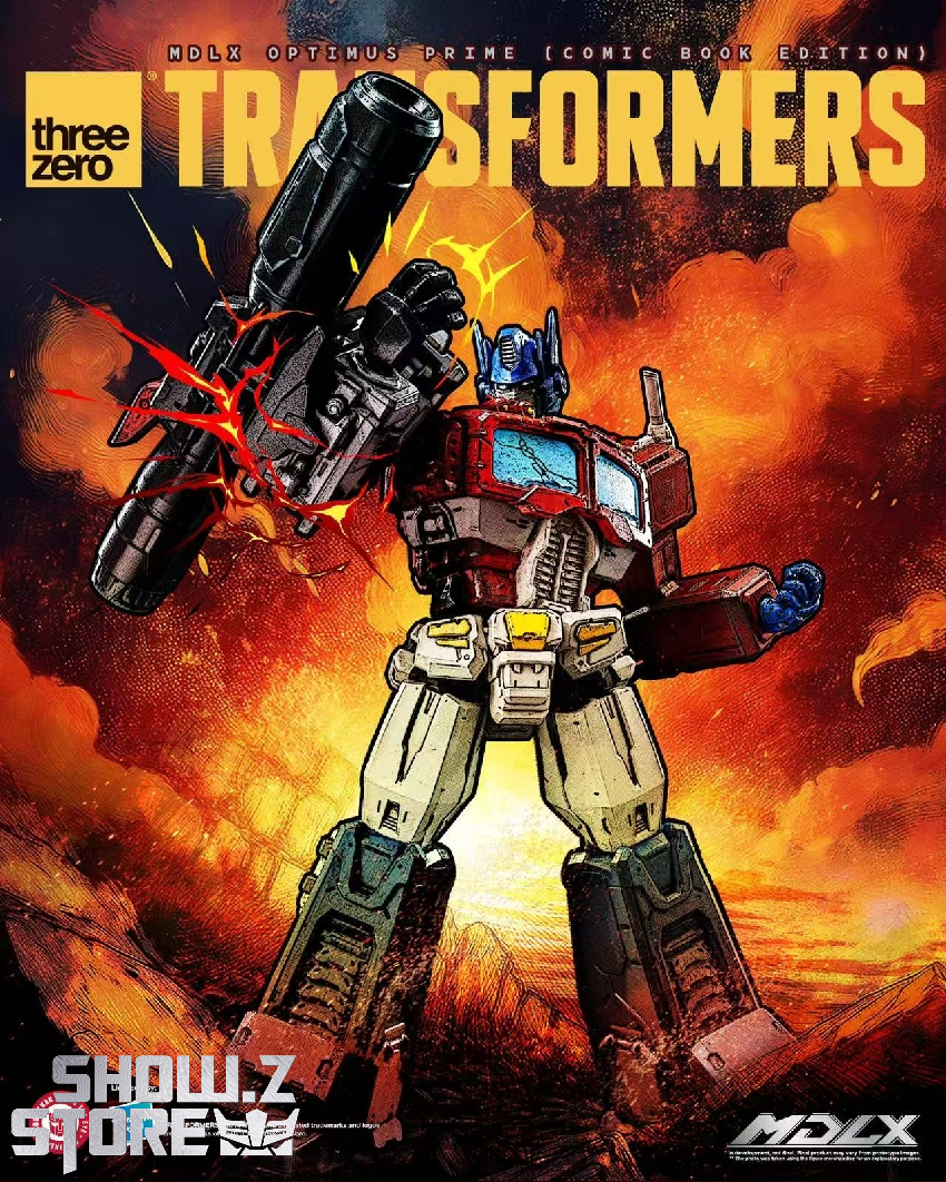 threezero トランスフォーマー オプティマス・プライム 3Z0871 Threezero MDLX Optimus Prime Comic Book Edition | ShowZStore.com