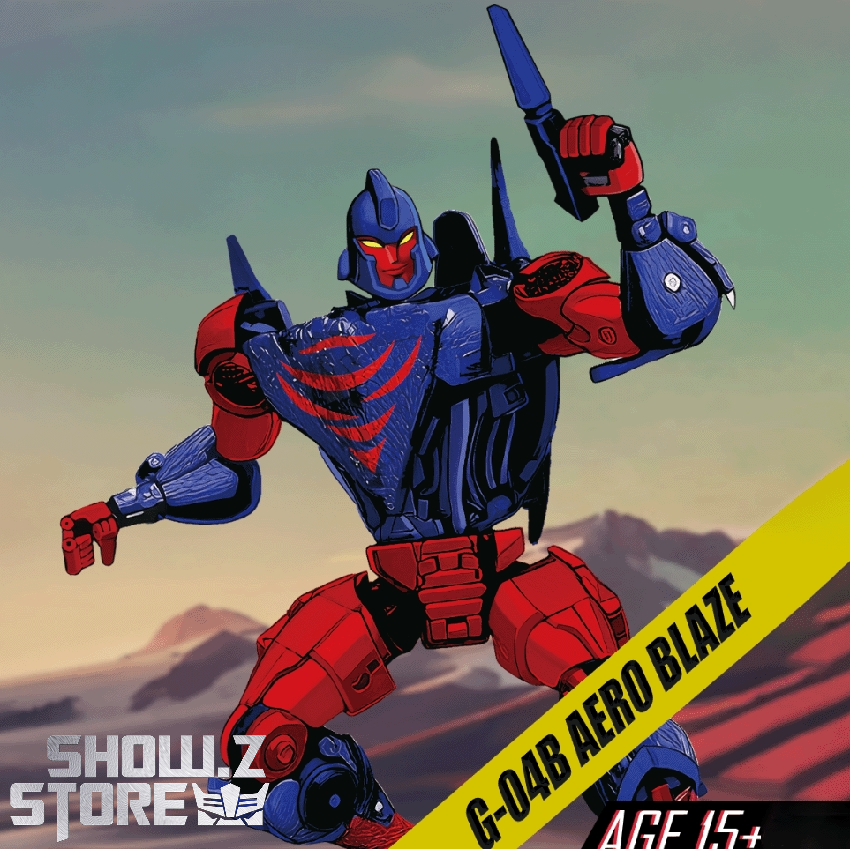 Metagate G-04B Aero Blaze Terrorsaur Blue Version - ShowZ Store