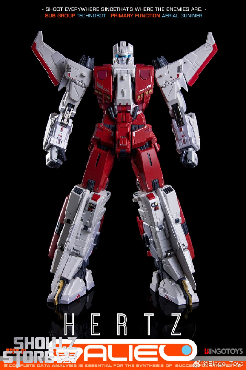 BingoToys BT08-01 Hertz Strafe Masterpiece Robot | ShowZStore.com