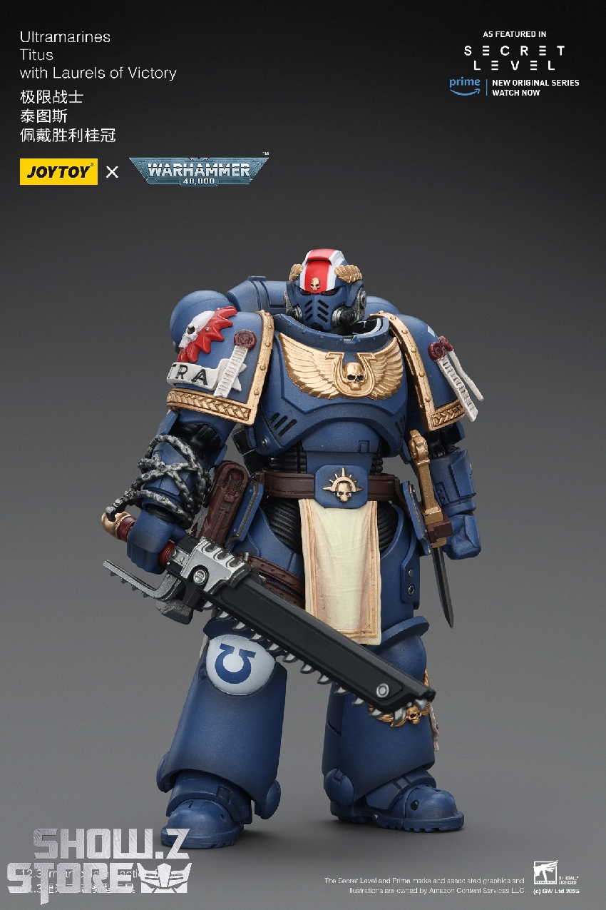 JoyToy JT02779 WH40K Ultramarines Titus New Armor | ShowZStore.com