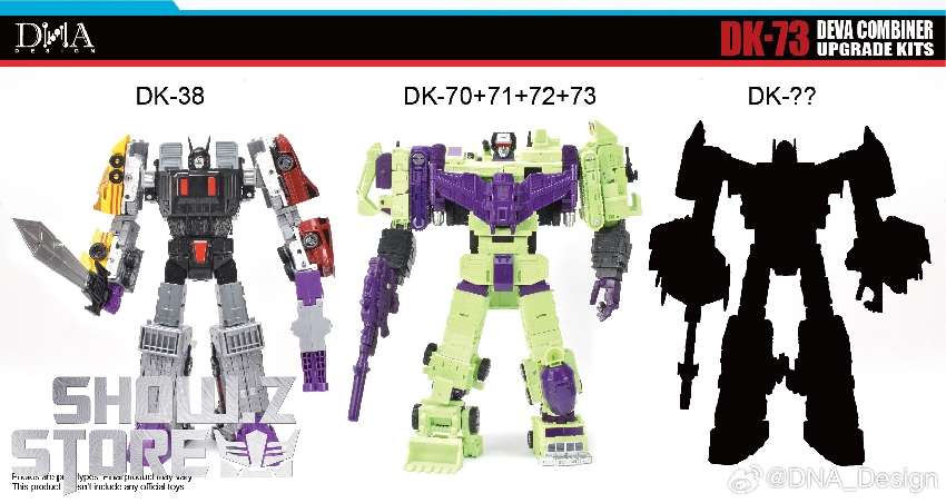 DNA Design DK-73 Deve Combiner Upgrade Kits - Show.Z Store