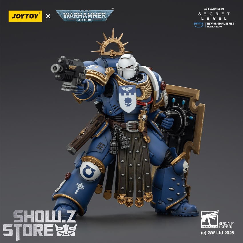 JoyToy JT02809 1/18 Warhammer 40K Ultramarines Torvald with Power