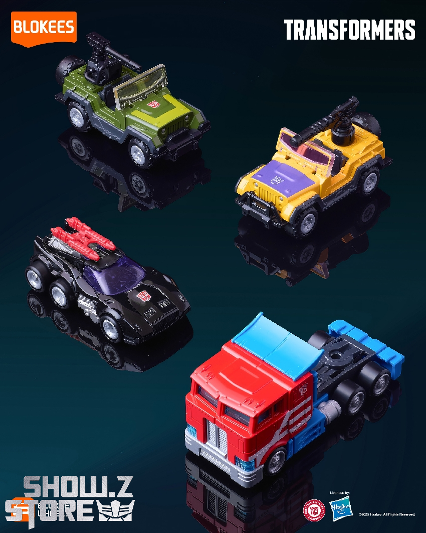 Blokees 1/64 Wheels Transformers C01 Roll Out Set | ShowZStore.com