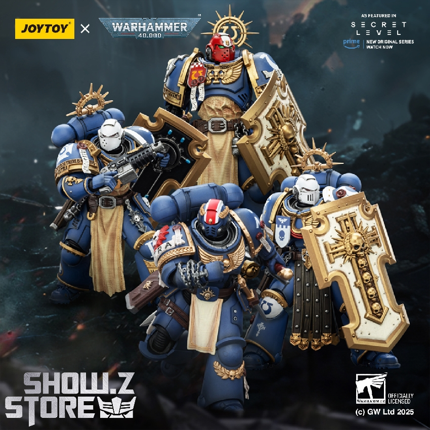 JoyToy JT02809 1/18 Warhammer 40K Ultramarines Torvald with Power