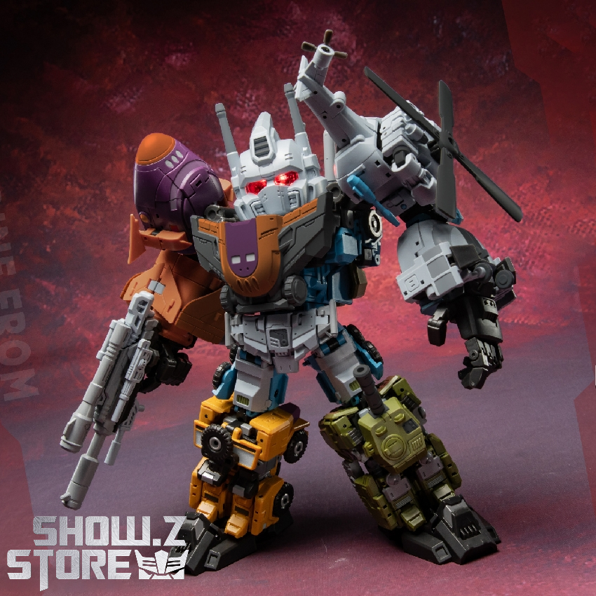 JiGuangMao Toy Steel Kiddy Party JGM-SKP03 Mini-Bruty Bruticus Set of 5