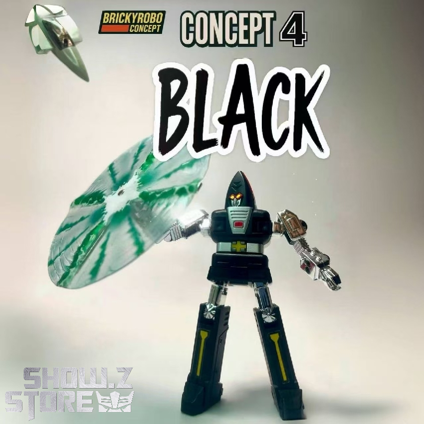 BrickyRobo Concept 4 Black Version w/ Bonus