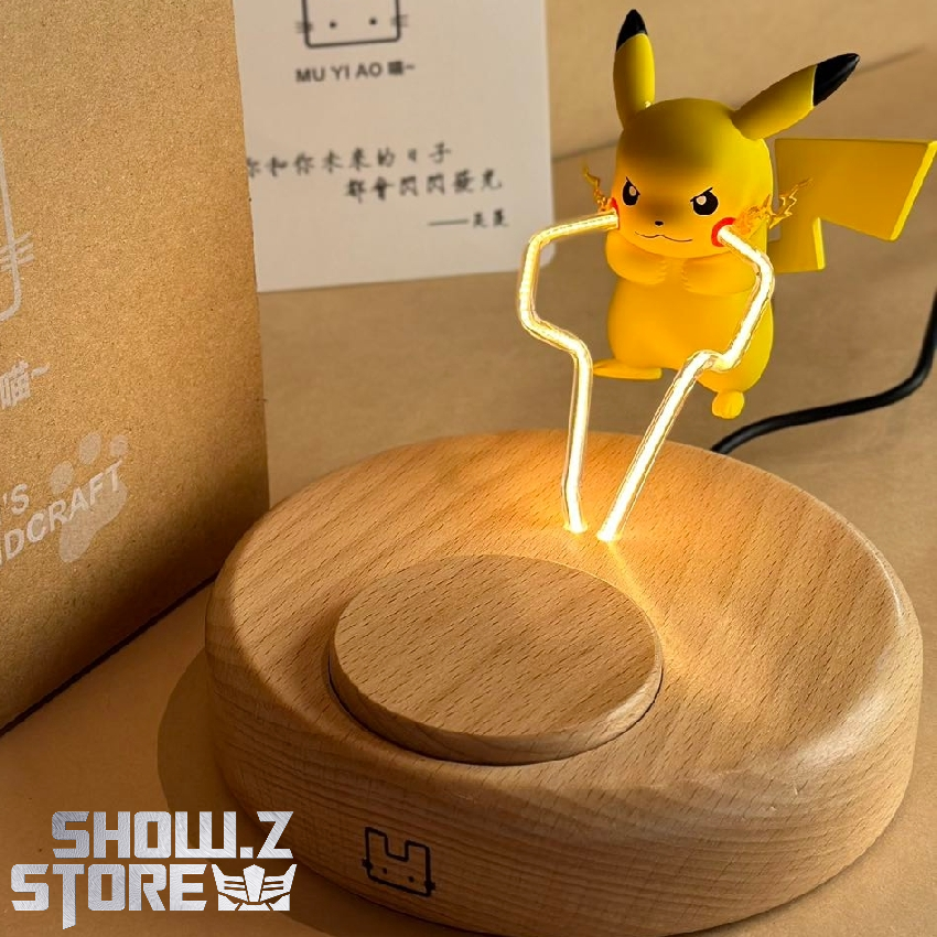 WU XIAN'S Original Handcraft MU YI AO Magnetic Wireless Charger: Pikachu