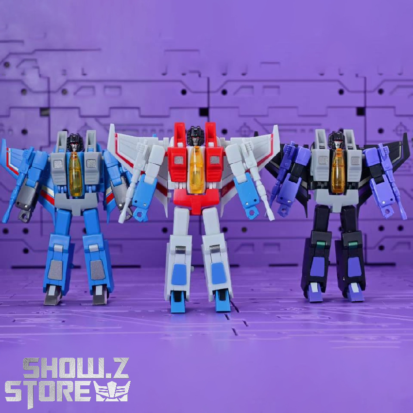 Galaxy Toys MINI12 Starscream & MINI13 Thundercracker & MINI14 Skywarp Set of 3