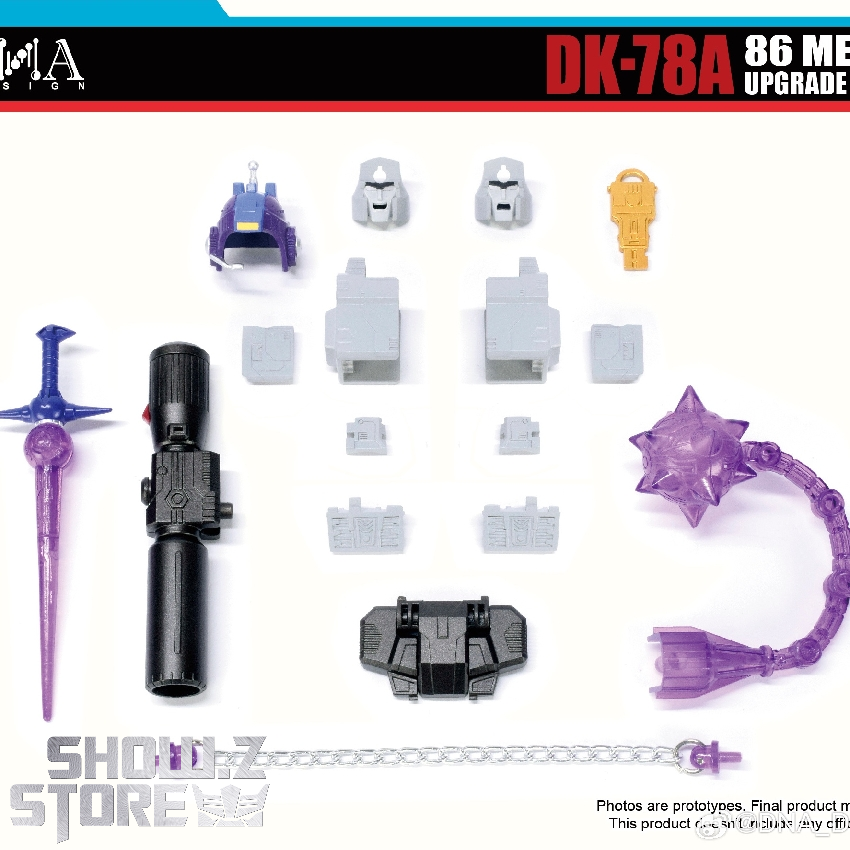 [Pre-Order] DNA Design DK-78A 86 Mega Upgrade Kits