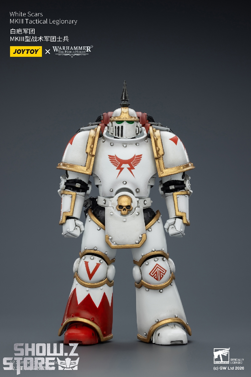 JoyToy JT03349 1/18 Warhammer The Horus Heresy White Scars MKIll