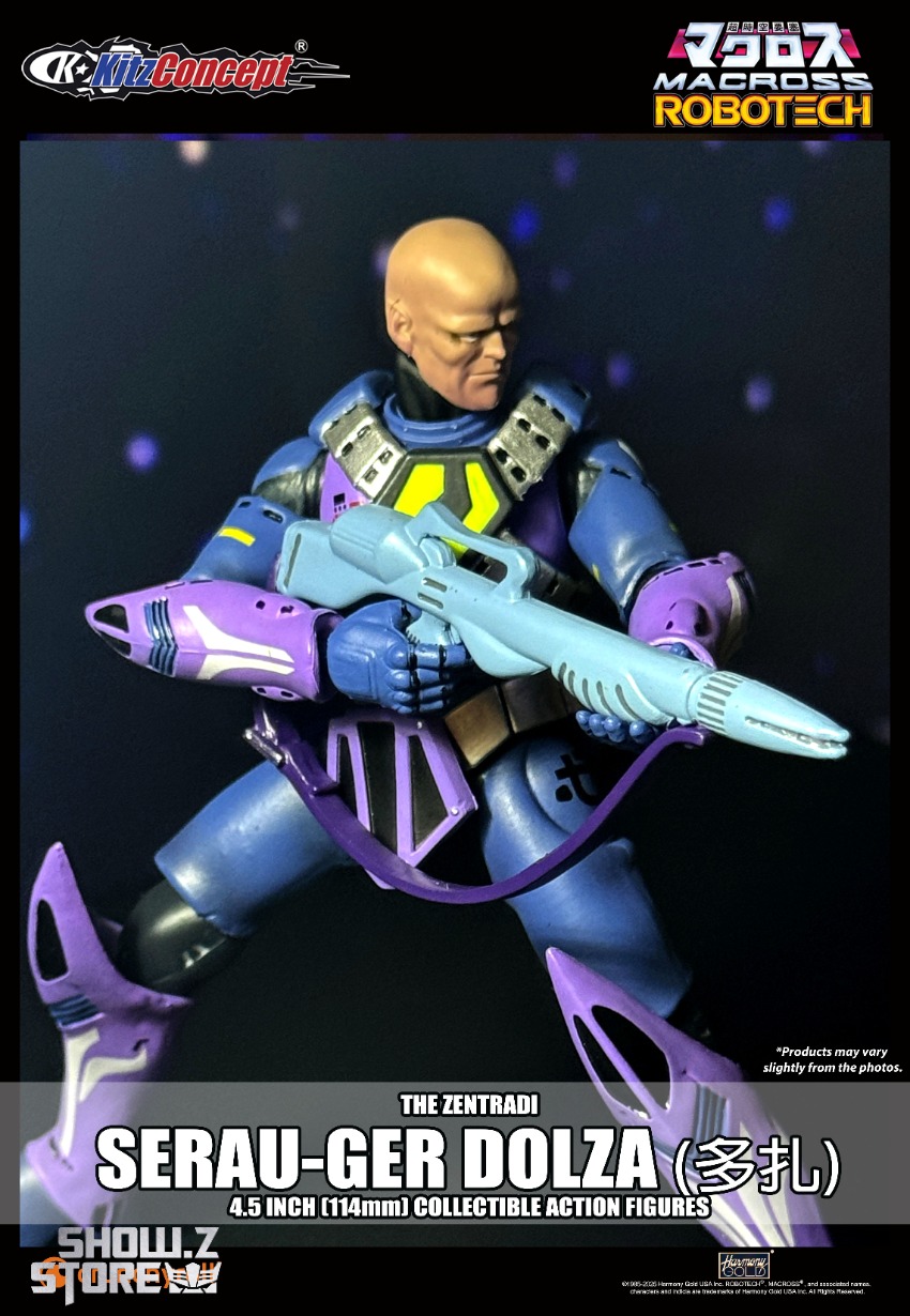 Kitzconcept Macross 4.5in Serau-Ger Dolza | ShowZStore.com