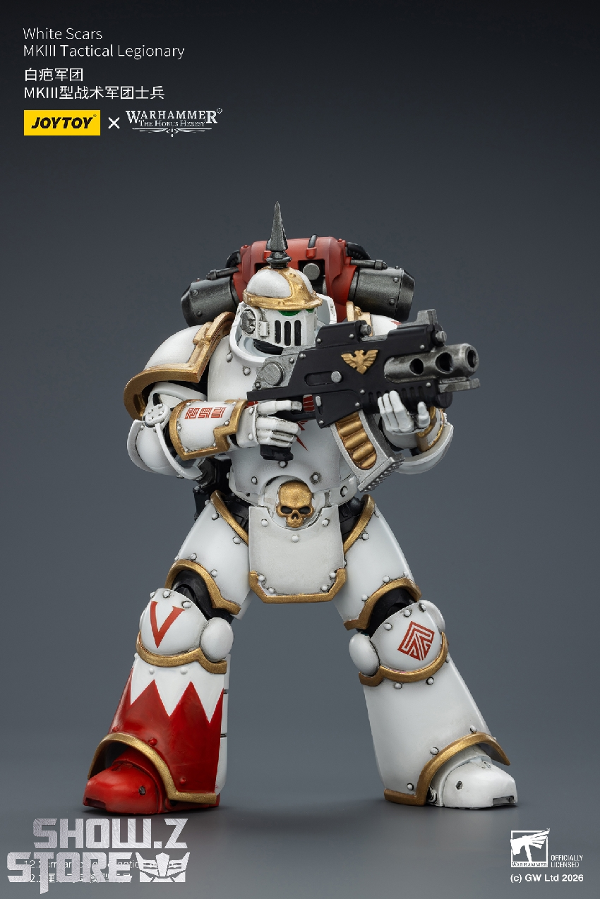 JoyToy JT03349 HH White Scars MKVI Tactical | ShowZStore.com