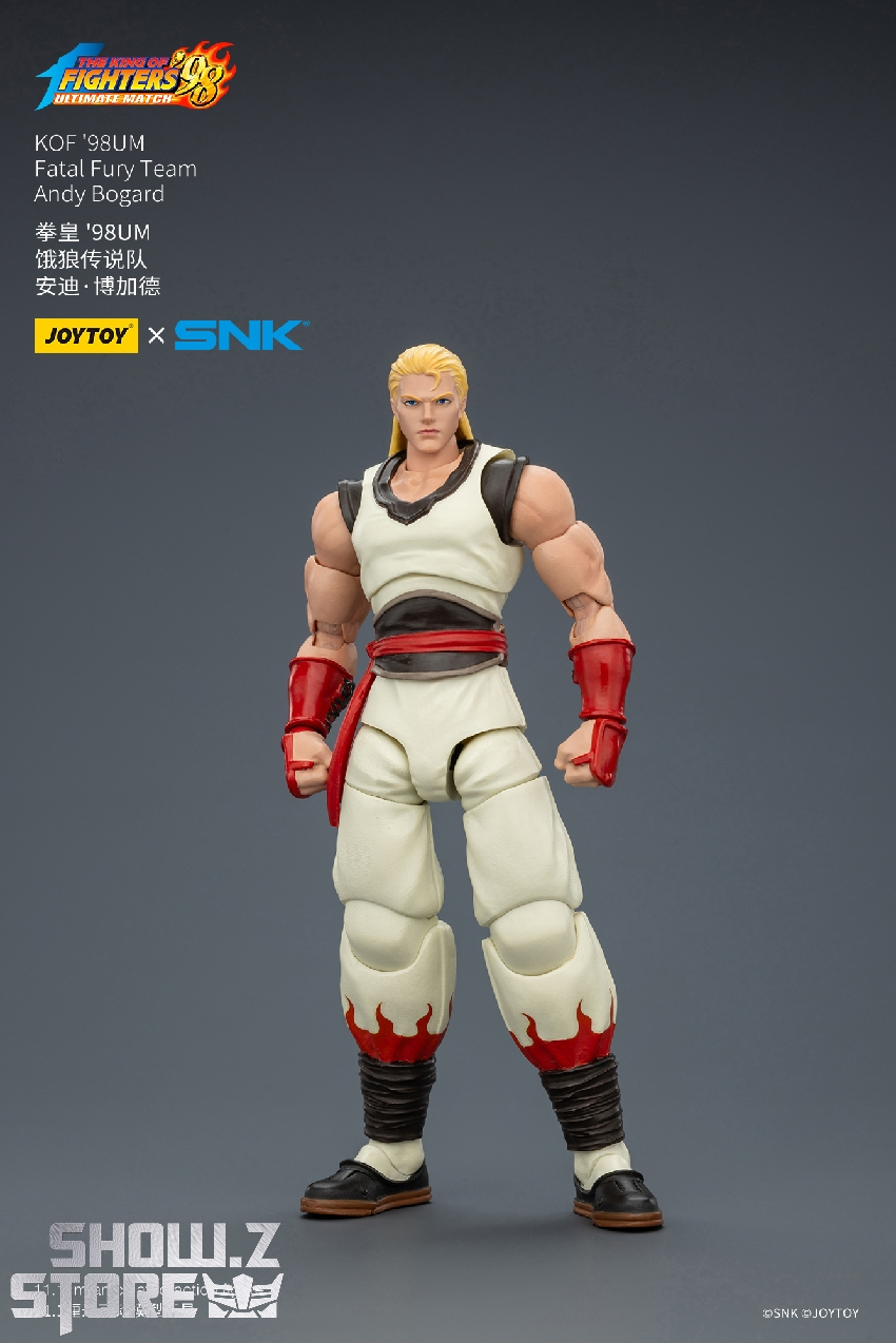 FIRE BOY FIGURE ANDY 001 ソフビ JoyToy JT03325 KOF 98UM Andy Bogard | ShowZStore.com