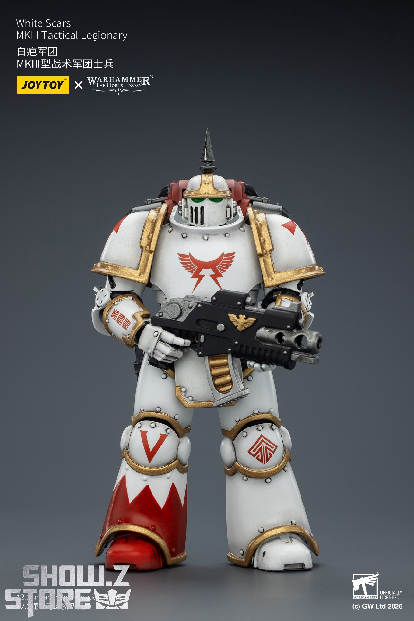 JoyToy JT03349 HH White Scars MKVI Tactical | ShowZStore.com