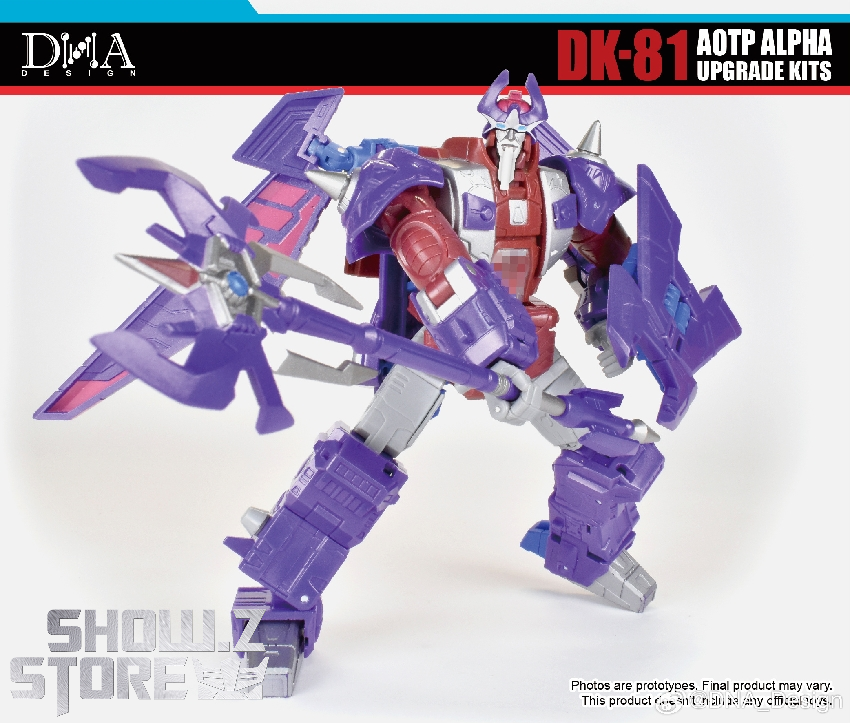 DNA Design DK-81 AOTP Alpha Trion Upgrade Kit | ShowZStore.com