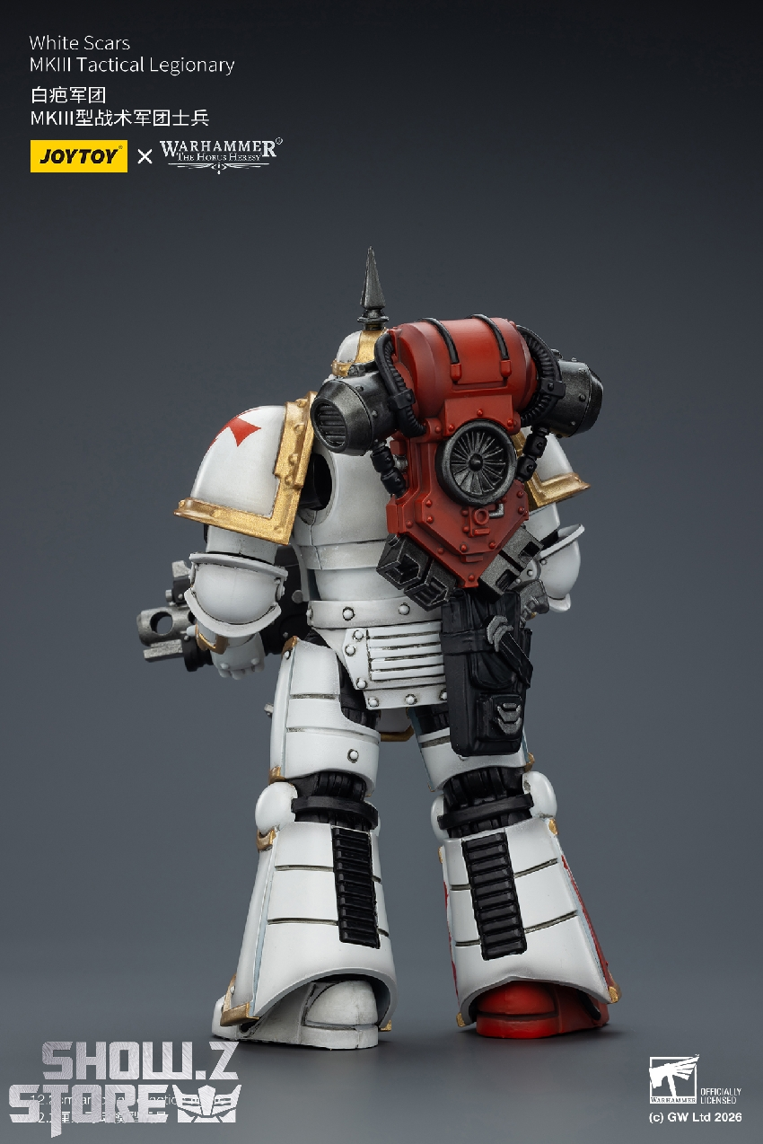 JoyToy JT03349 1/18 Warhammer The Horus Heresy White Scars MKIll