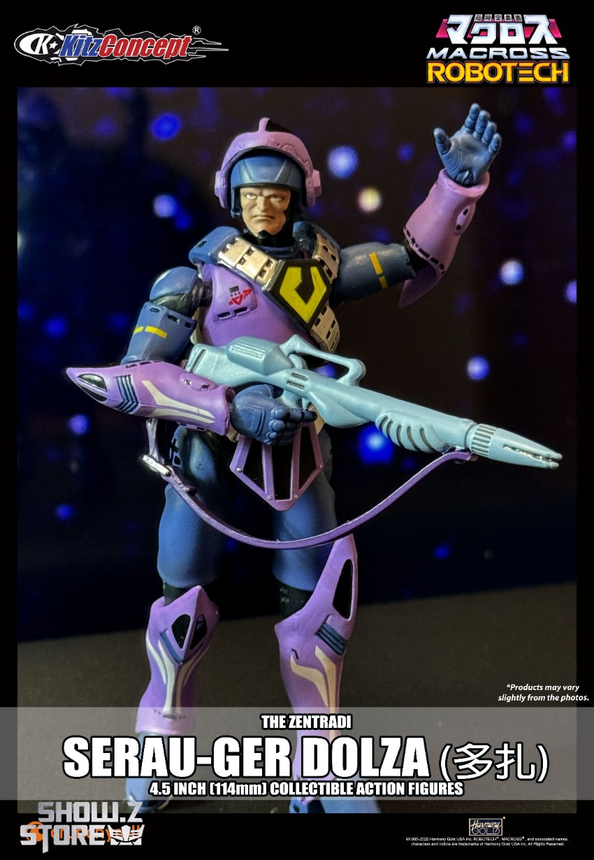 Kitzconcept Macross 4.5in Serau-Ger Dolza | ShowZStore.com