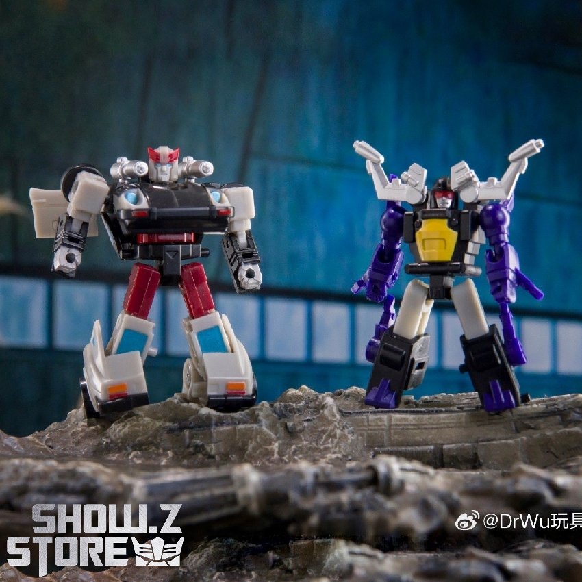 Dr.Wu DW-E45 Silver Lightning Bluestreak & DW-E46 Claw Worm Shrapnel Set of 2