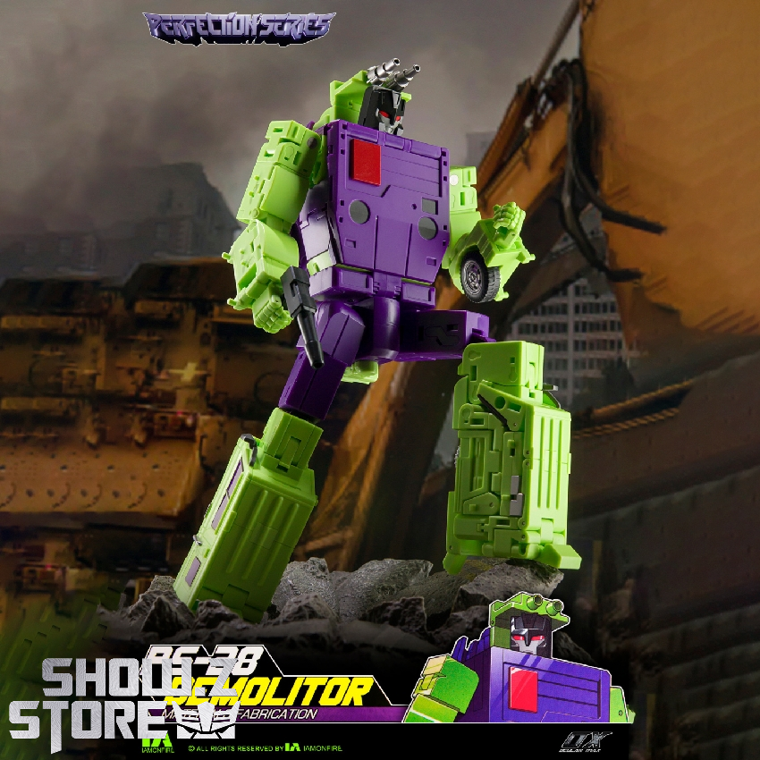 MMC マスターマインドクリエイション　ホワール　トランスフォーマー　MTMTE Reviews of Mastermind Creations Ocular Max PS-28 Demolitor Mixmaster