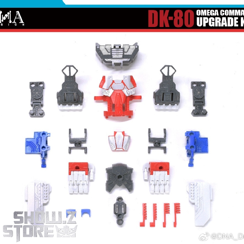 [Pre-Order] DNA Design DK-80 Omega Commander Upgrade Kits