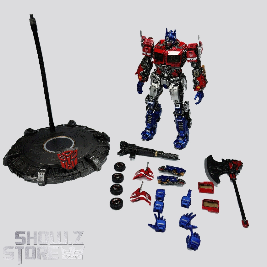 Toyworld TW-C07C Constructor Devastator Clear Version Full Set of