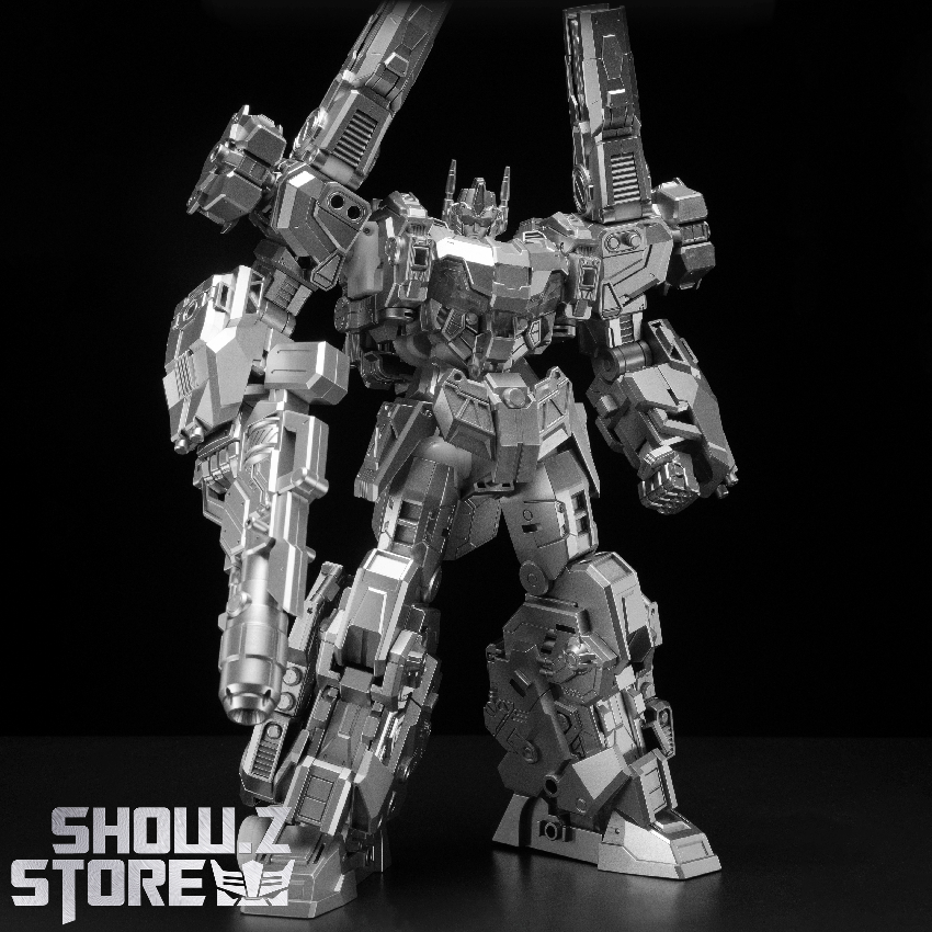 Toyworld TW-C07C Constructor Devastator Clear Version Full Set of