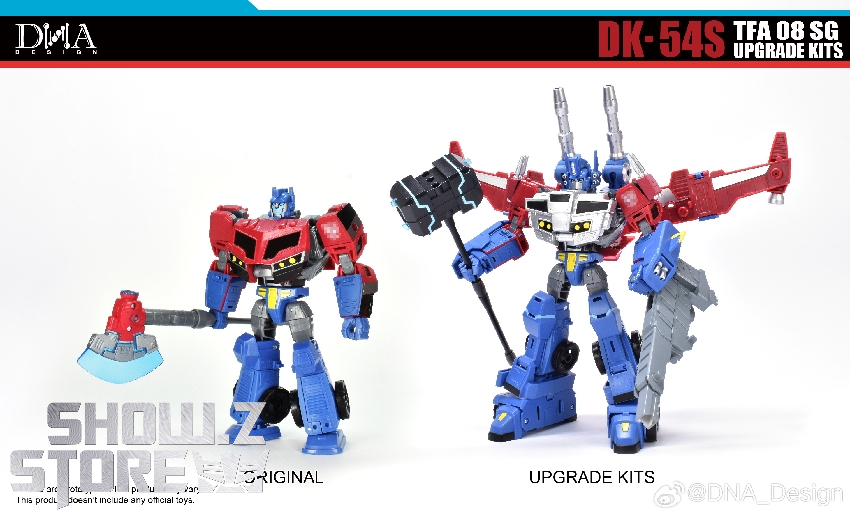 DNA Design DK-54S TFA 08 SG Upgrade Kits | ShowZStore.com