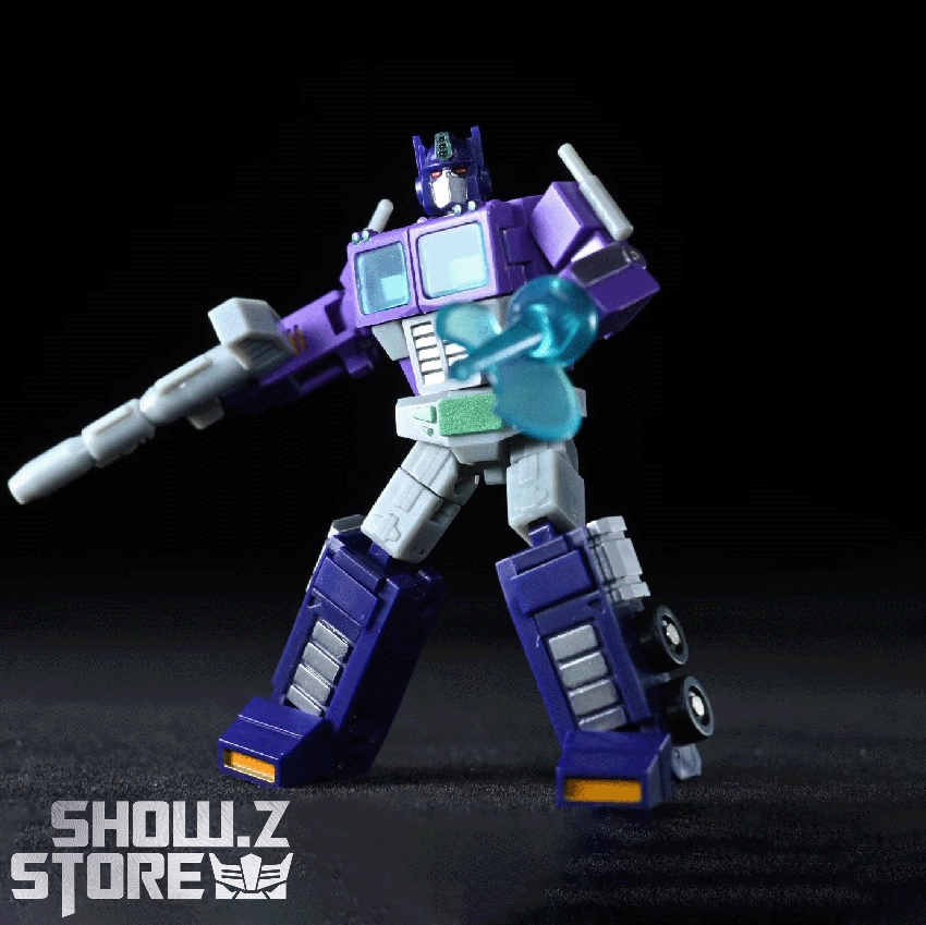 Galaxy Toys MINI01Z Leader King Optimus Prime Shattered Glass Version