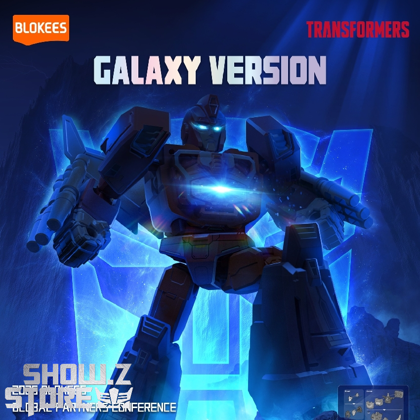 Blokees Transformers Galaxy Version 10 One Shall Stand Model Kit Set of 9