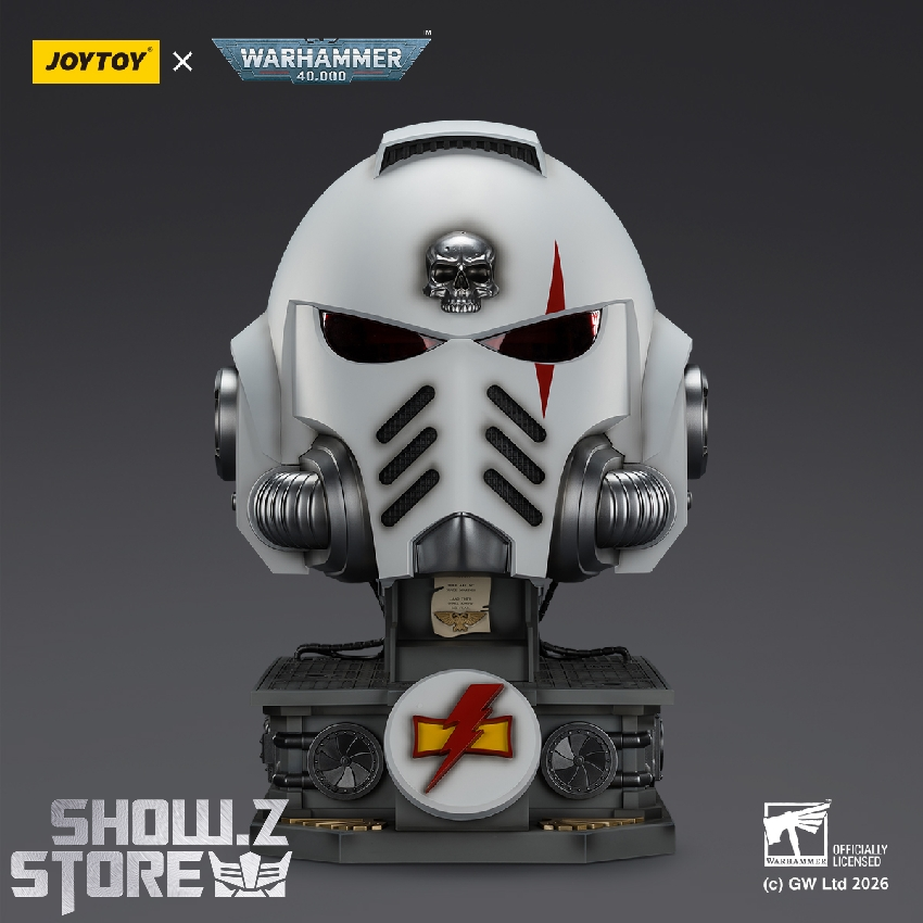 [Pre-Order] JoyToy JT04087 1/1 Warhammer 40K White Scars MkX Helmet & Display Stand