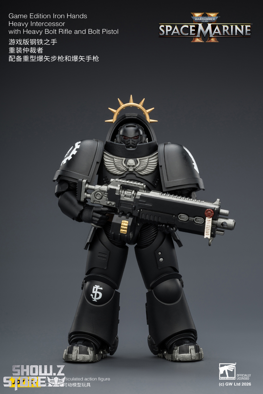 JoyToy Warhammer Iron Hands Heavy Intercessor | ShowZStore.com