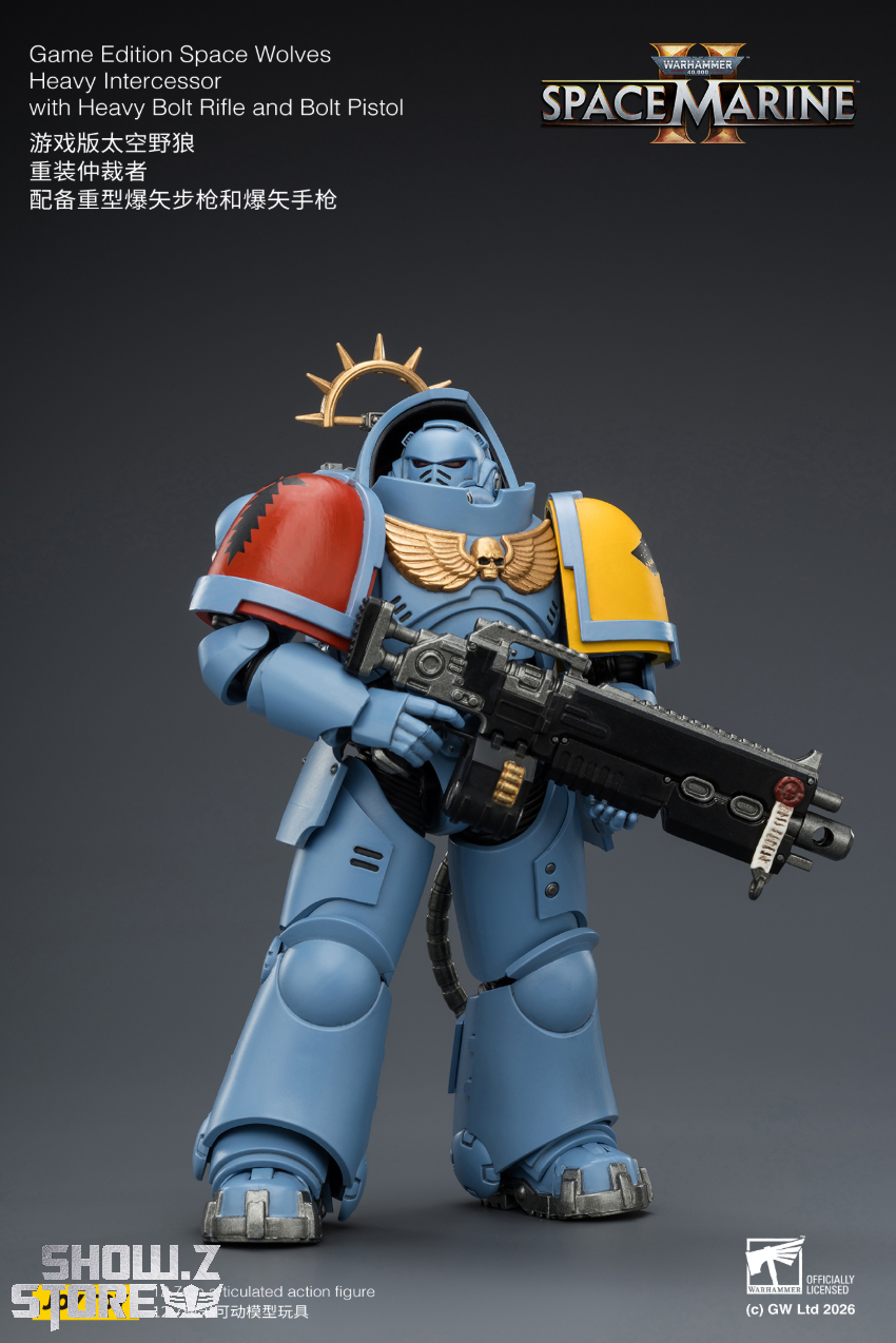 JoyToy Warhammer Space Wolves Heavy Intercessor | ShowZStore.com