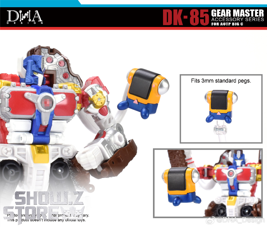 DNA Design DK-85 Gear Master Big Convoy Upgrade | ShowZStore.com