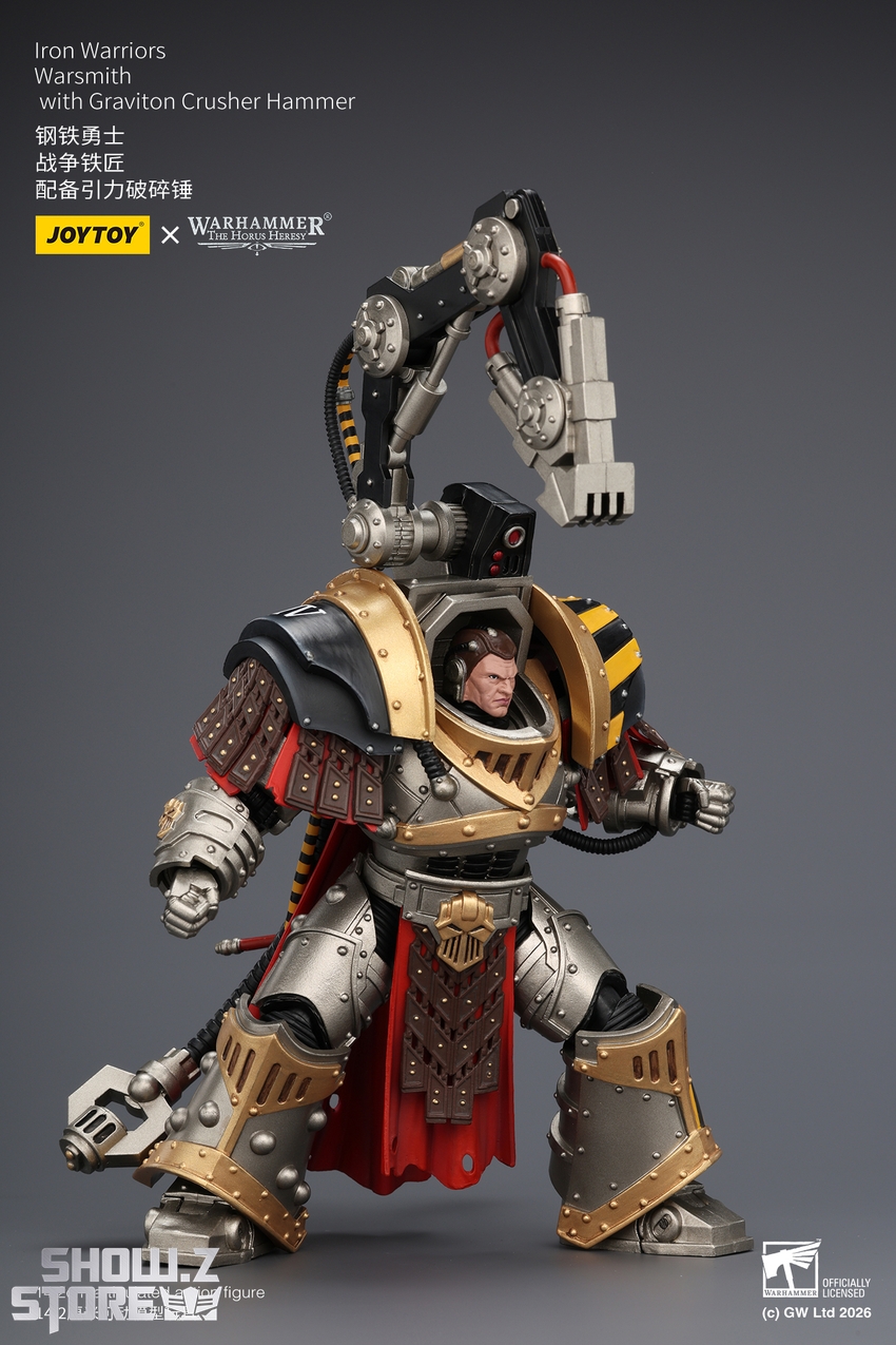 JoyToy Horus Heresy Iron Warriors Warsmith Graviton | ShowZStore.com