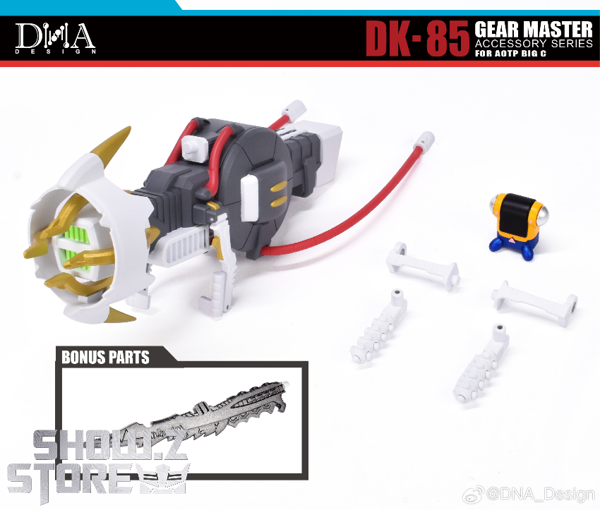 DNA Design DK-85 Gear Master Big Convoy Upgrade | ShowZStore.com