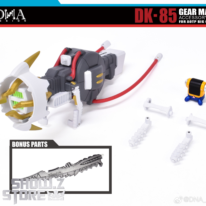 [Pre-Order] DNA Design DK-85 Gear Master for AOTP Big C Upgrade Kit