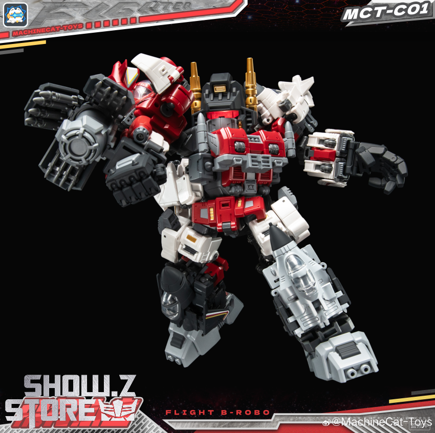 Machinecat Toys MCT-C01 Flight B-ROBO B-ROBO Superion Set of 5
