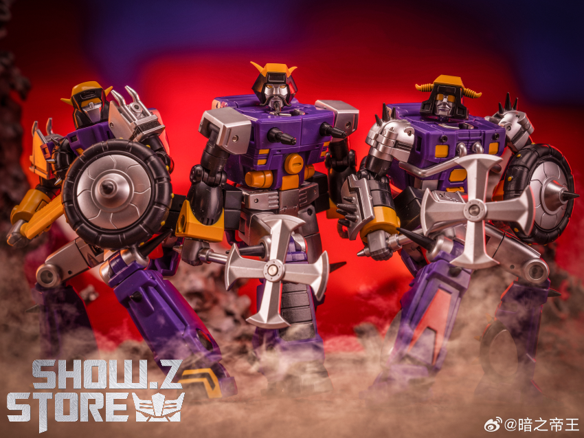 トランスフォーマー Newage H75CX Cowboy & H75DX Cleon & H75X Wyatt Set of 3 - Show.Z Store