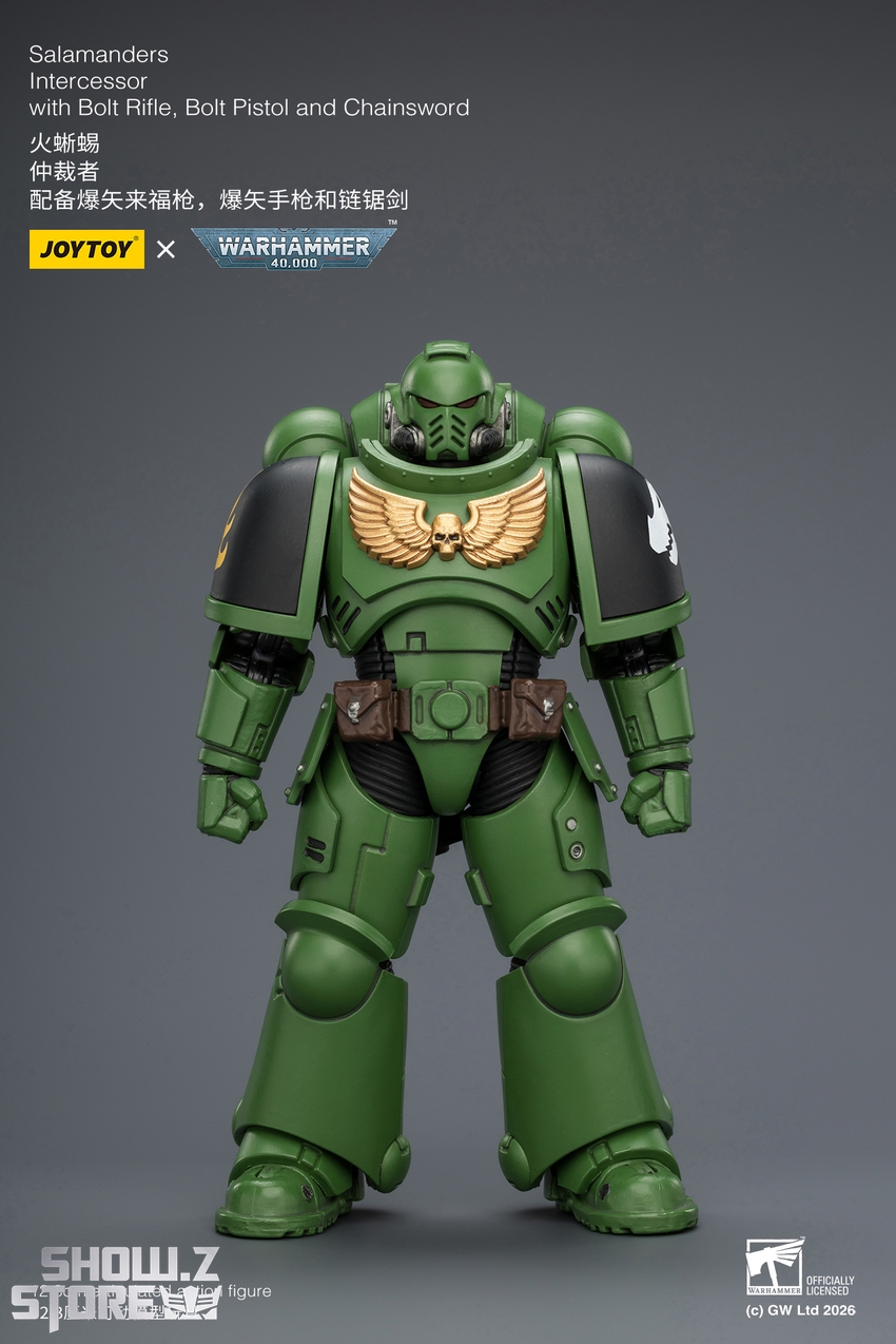 JoyToy JT03875 1/18 Warhammer 40K Salamanders Intercessor with