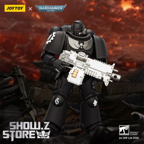JoyToy JT03837 1/18 Warhammer 40K Iron Hands Intercessor with Bolt