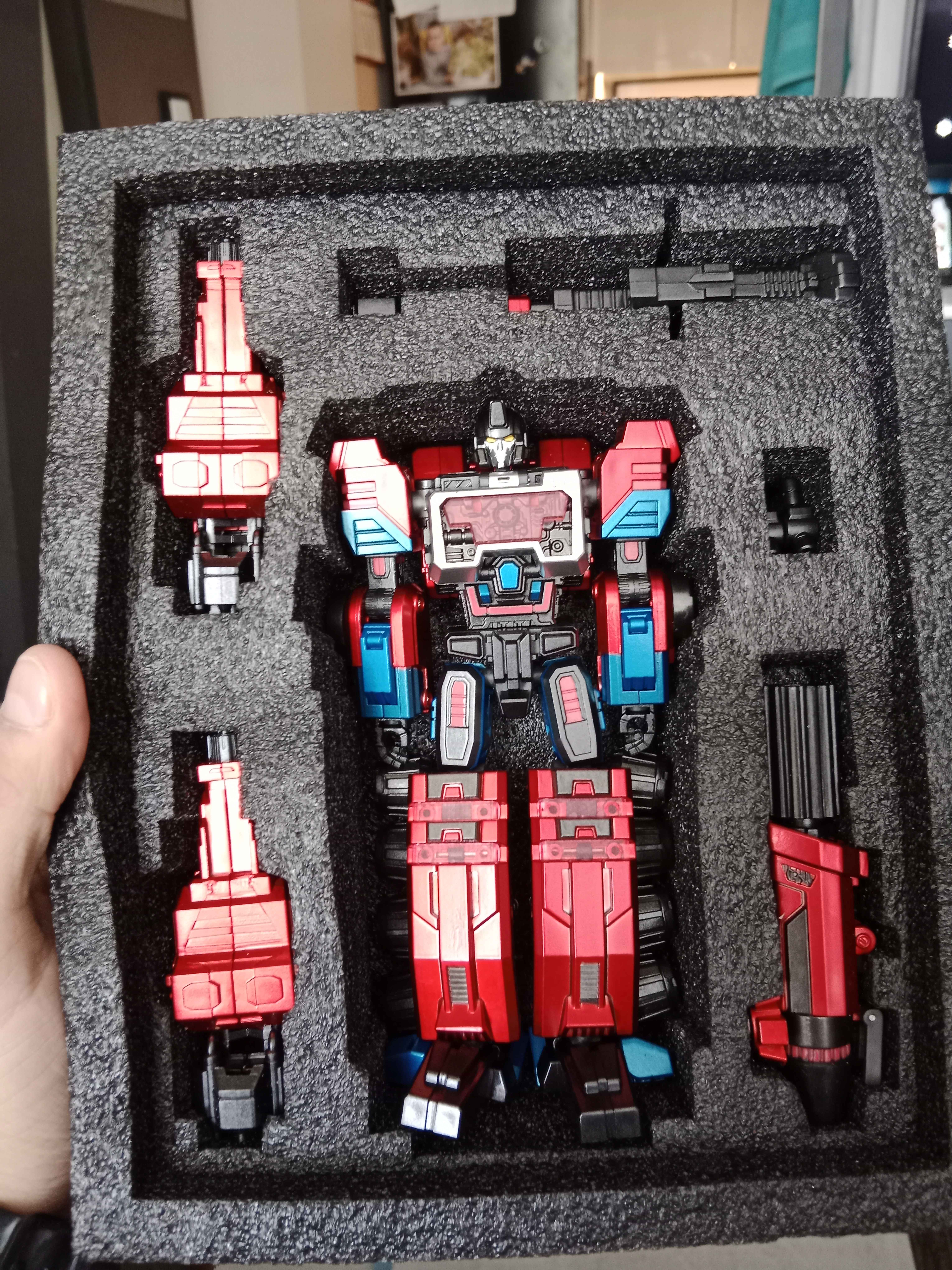 Reviews of Planet X PX-08 Asclepius Perceptor Metallic Red Version