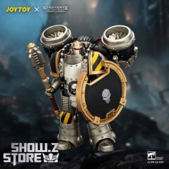 [Pre-Order] JoyToy JT04483 1/18 Warhammer The Horus Heresy Iron Warriors MkII Assault Sergeant with Disintegrator pistol, Power maul & Combat shield