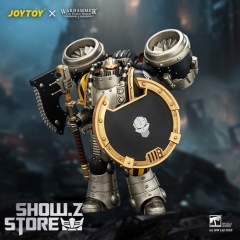 [Pre-Order] JoyToy JT04490 1/18 Warhammer The Horus Heresy Iron Warriors MkII Assault Legionary1 with Bolt pistol, Chain axe & Combat shield