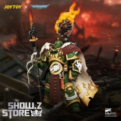 [Pre-Order] JoyToy JT04438 1/18 Warhammer 40K Salamanders Vulkan He'stan, the Forgefather with the Spear of Vulkan and the Gauntlet of the Forge