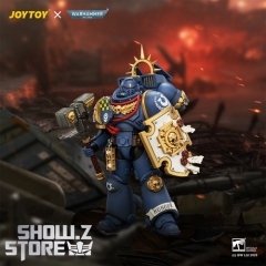 [Pre-Order] JoyToy JT04414 1/18 Warhammer 40K Ultramarines Captain with Jump Pack and Relic Shield