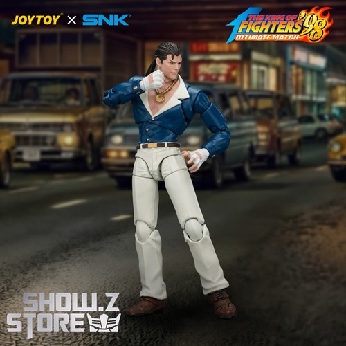 美品 1/18 ザ・キング・オブ・ファイターズ 怒チーム セット JOYTOY 1
