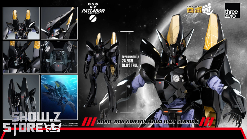 Threezero 3Z0912 Patlabor ROBO-DOU Griffon Aqua Unit | ShowZStore.com